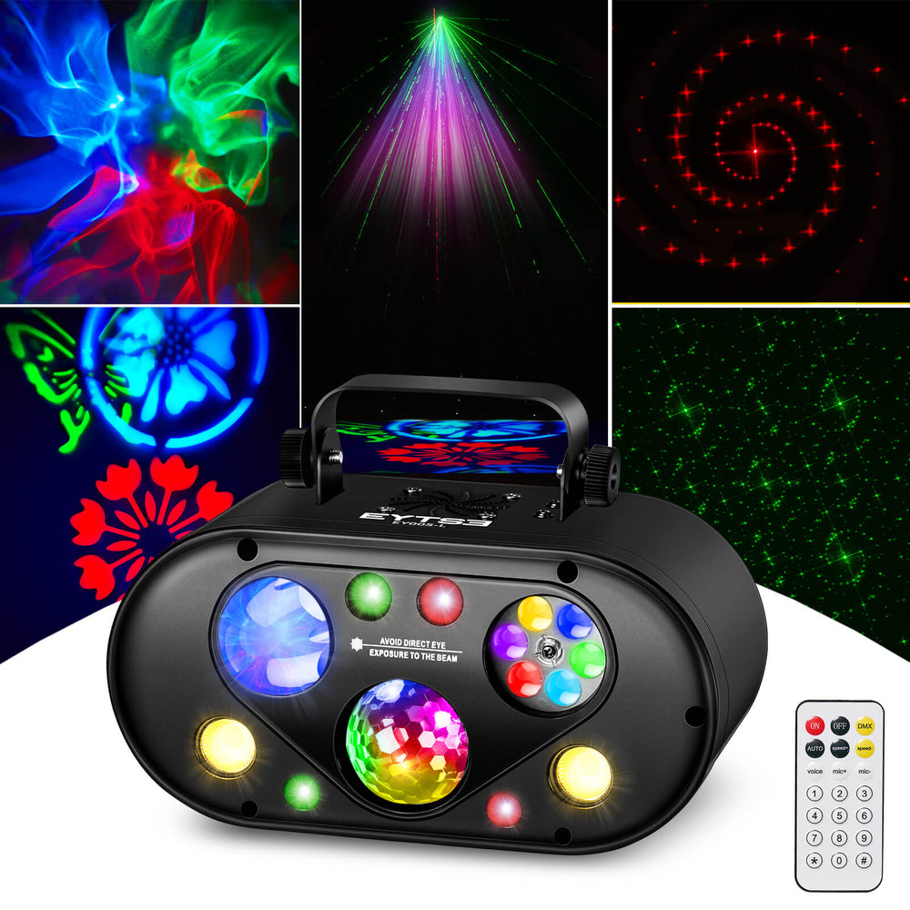 Eytse EY005-L Stage Lights, 5 in 1 DJ Laser Lights Magic Ball