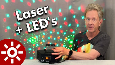 A Light Show for Under $100??: Lasers + LED’s + DMX!