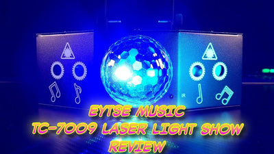 EYTSE Music TC-7009 Laser Light LED Show Review
