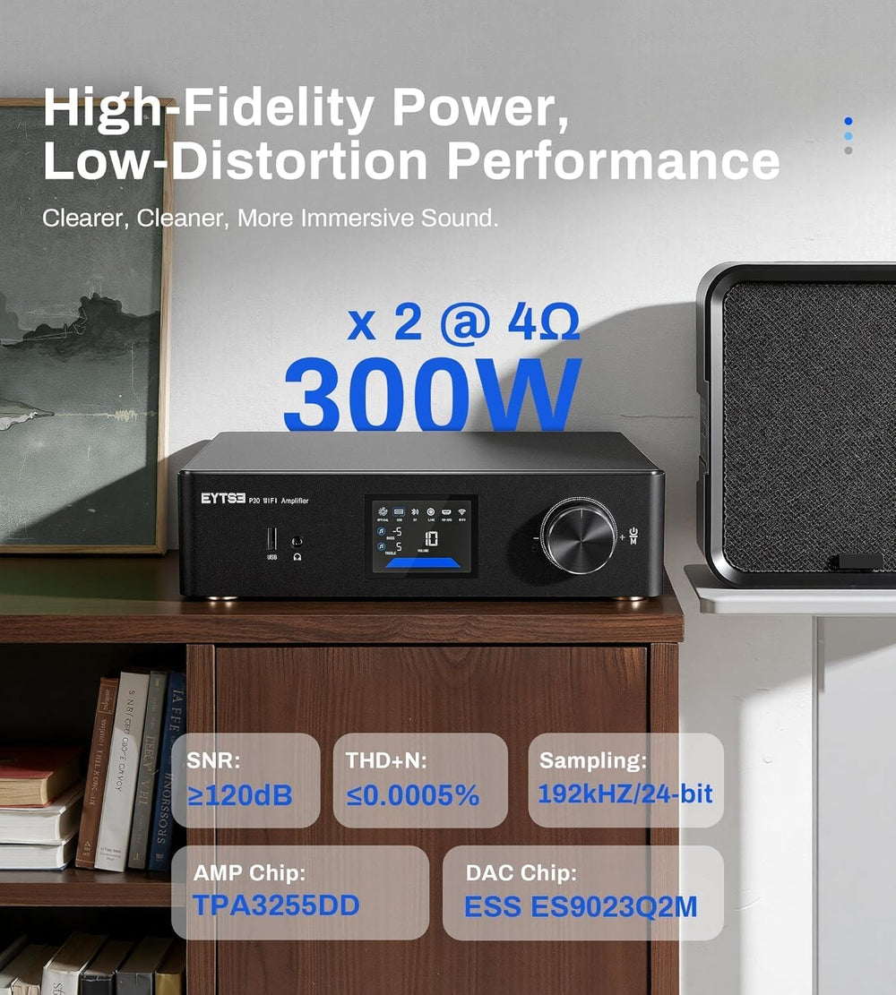 EYTSE P30 Multiroom Streaming Amplifier Stereo