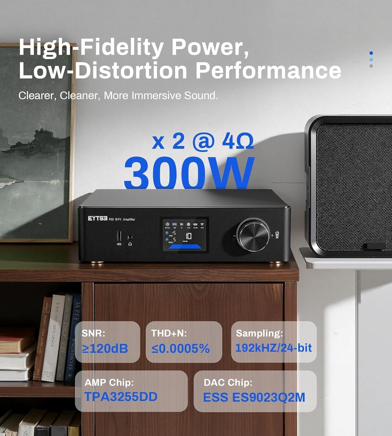 EYTSE P30 Multiroom Streaming Amplifier Stereo