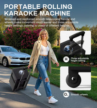 Eytse LK30 Karaoke Machine with 2 Microphones - Eytse