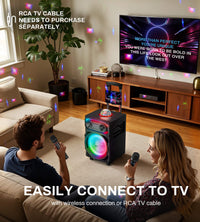 Eytse LK30 Karaoke Machine with 2 Microphones - Eytse