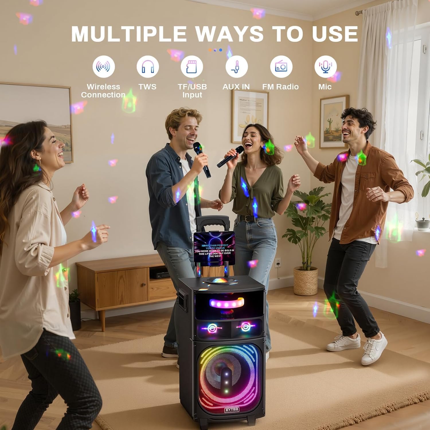 Eytse LK40 Karaoke Machine for Adults - Eytse