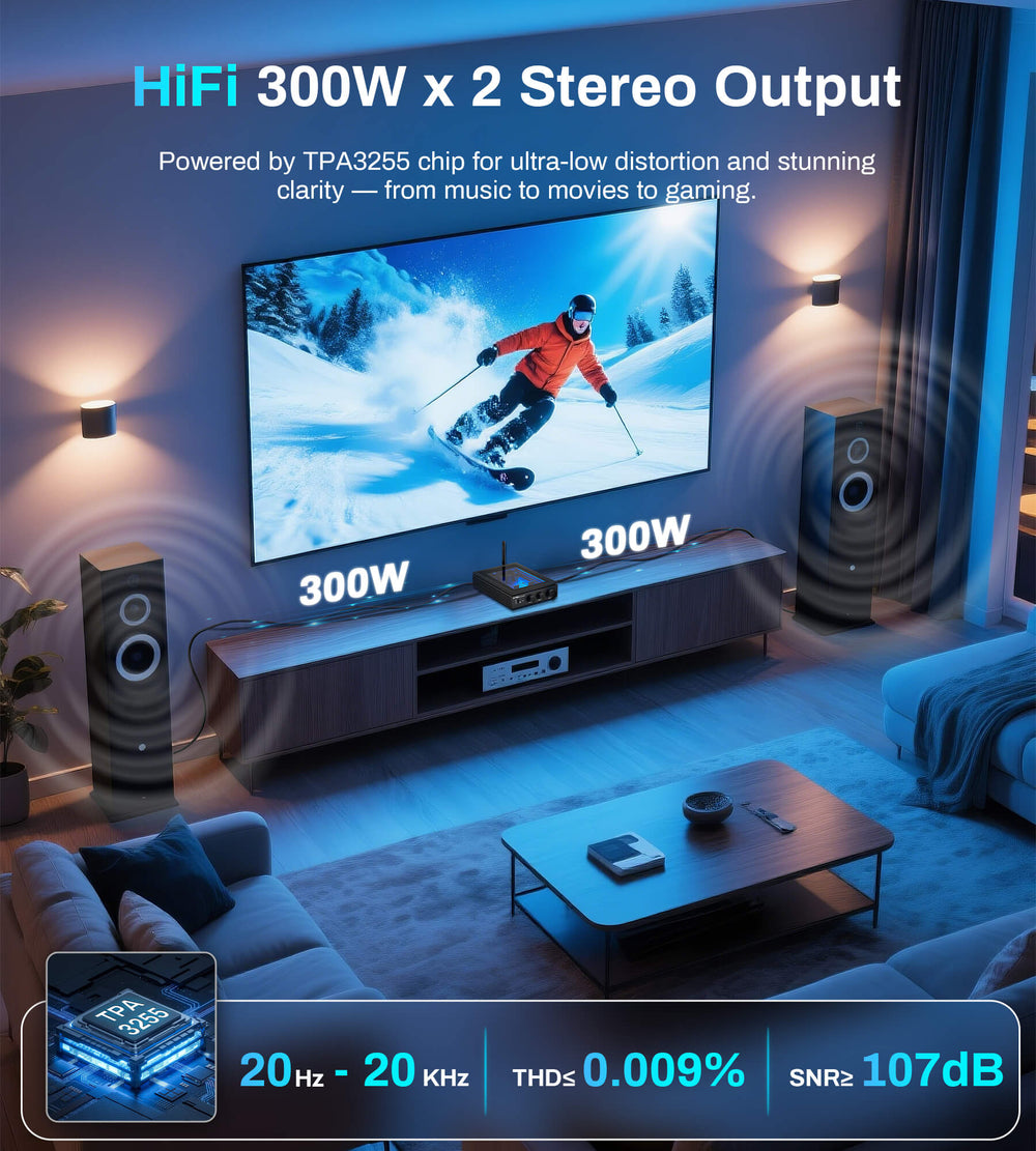 Eytse P60 2 Channel Stereo Amplifier - Eytse