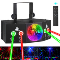 Eytse ‎TC - 7009 Party Lights DJ Laser Disco Ball Light with Sound Activated Support DMX512 - Eytse
