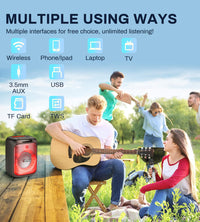 Eytse TK30 Karaoke Machine for Adults with 2 Wireless Microphones - Eytse