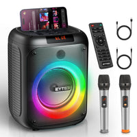 Eytse TK30 Karaoke Machine for Adults with 2 Wireless Microphones - Eytse