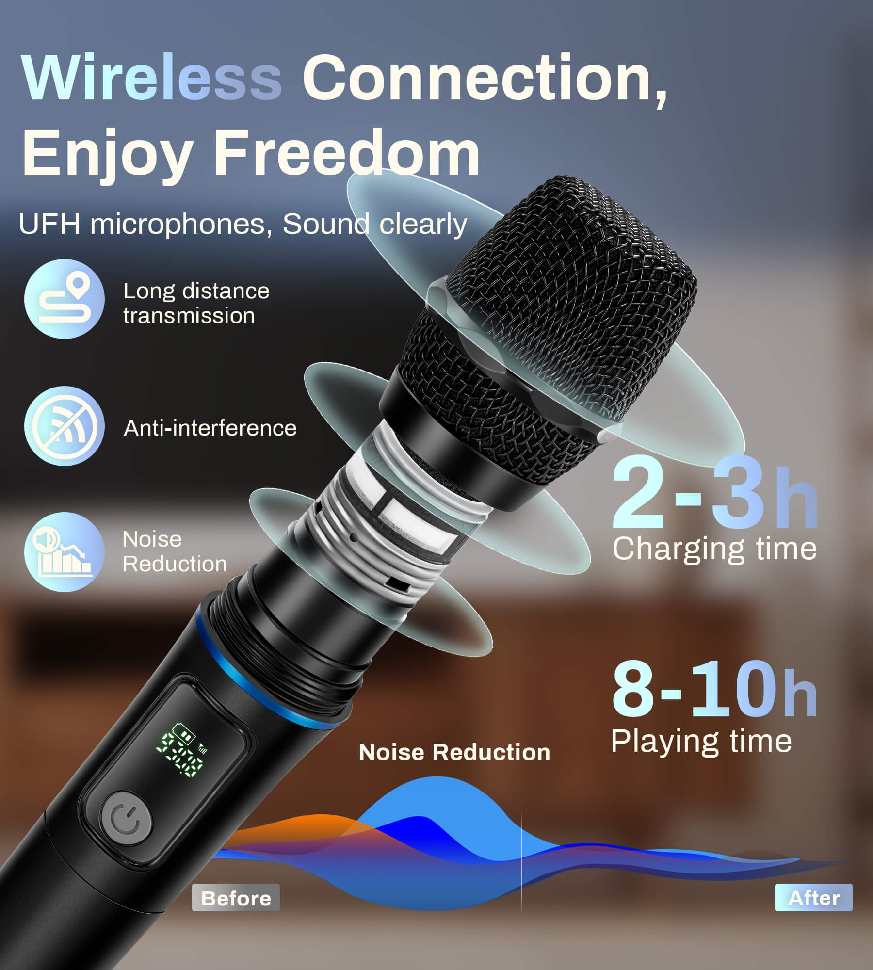 Eytse VK100 Karaoke Machine with Screen - Eytse
