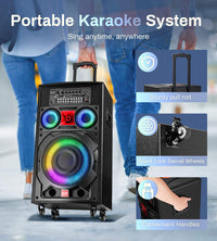 Eytse VK100 Karaoke Machine with Screen - Eytse