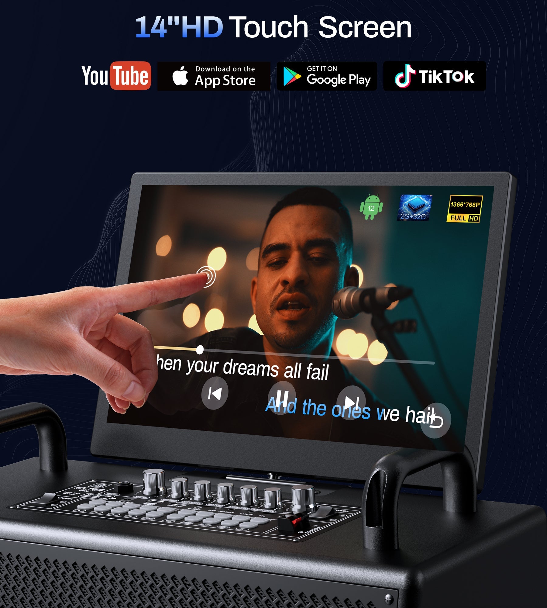 Eytse VK60 Karaoke Machine for Adults - Eytse